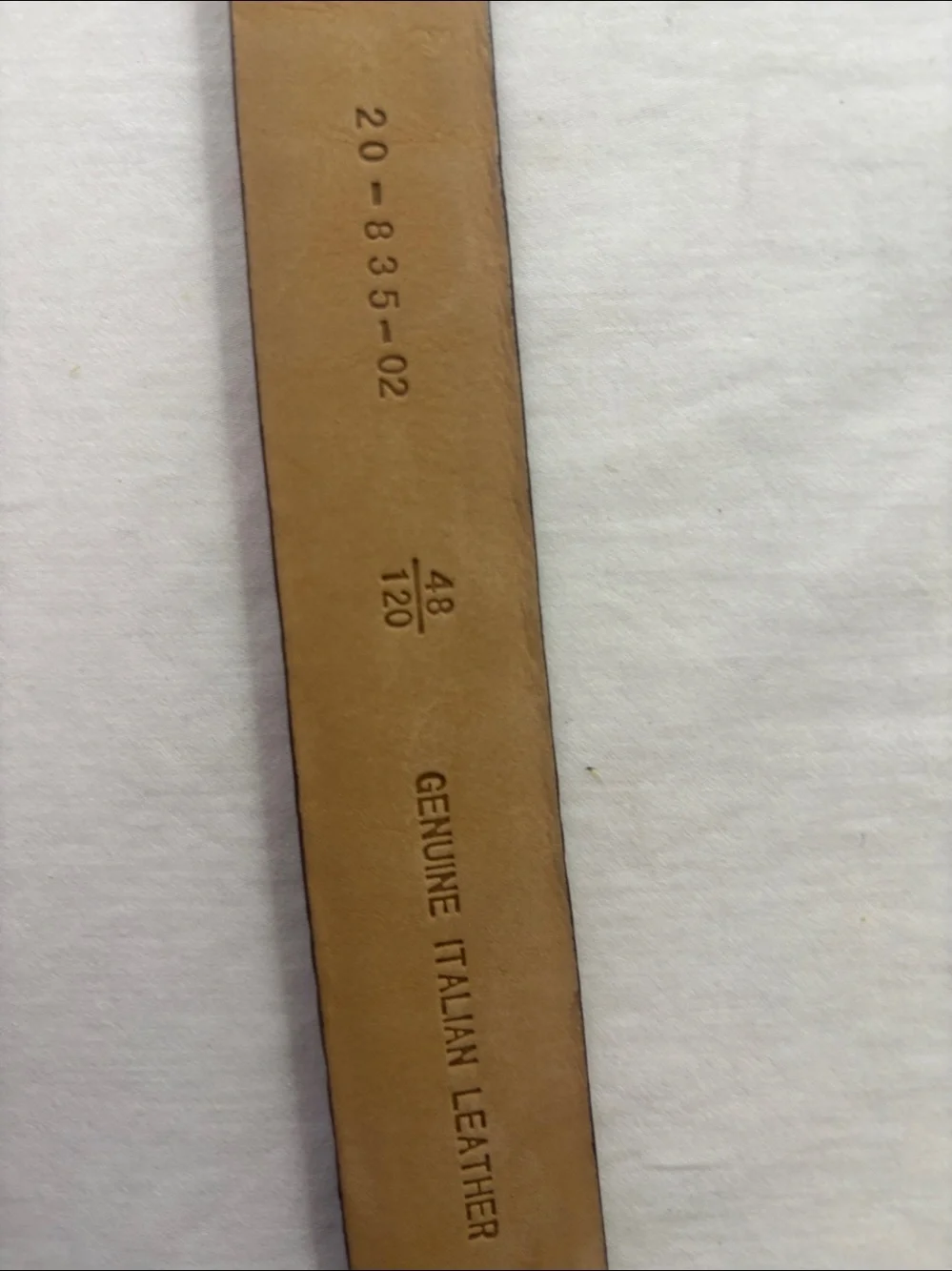 Arden Leather Co. Woven Brown Leather Belt